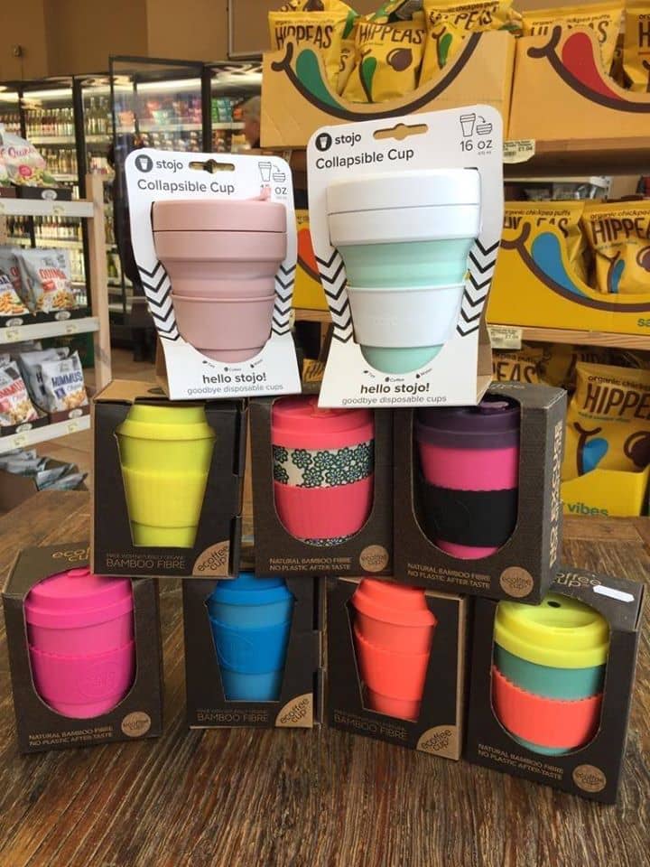 Stojo Collapsible Reusable Cups: attractive and 100% eco-friendly cups for hot or cold beverages on the go